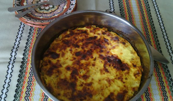 Мусака с пипер и моркови
