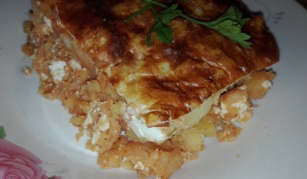 Мусака със сирене и картофи