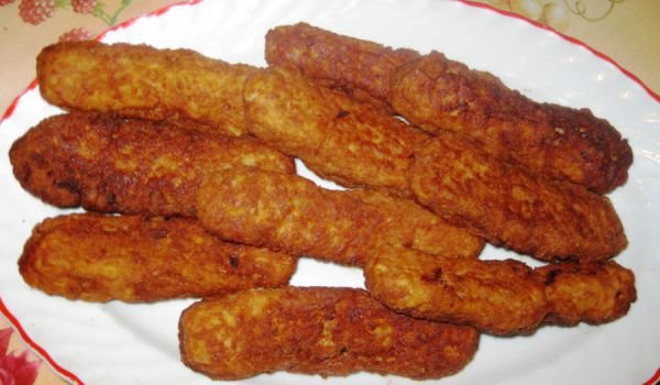 Наденички от кайма с картофи