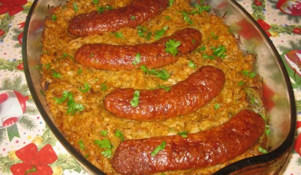 Наденички върху кисело зеле