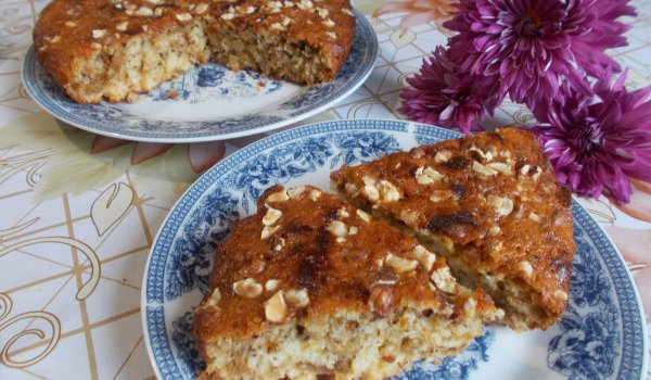 Най-вкусния сладкиш с халва и лешници