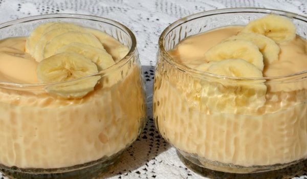 Най-вкусното бананово кремче