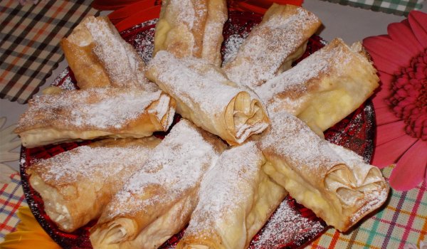 Напудрени банички с извара