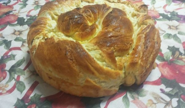 Навита пита с масло