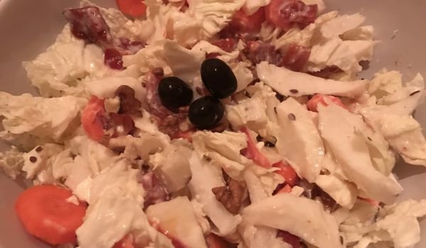 Нетрадиционна диетична салата