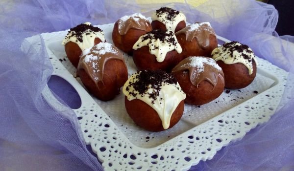 Неустоими понички с шоколад