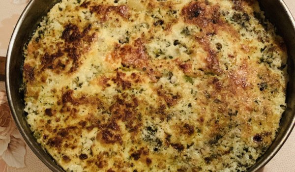 Невероятна мусака с тиквички и чушки