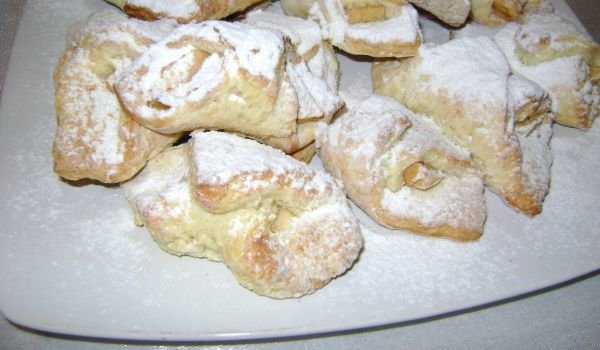 Нискокалорични кифлички с ябълки