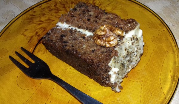Норвежки сладкиш с моркови и топено сирене