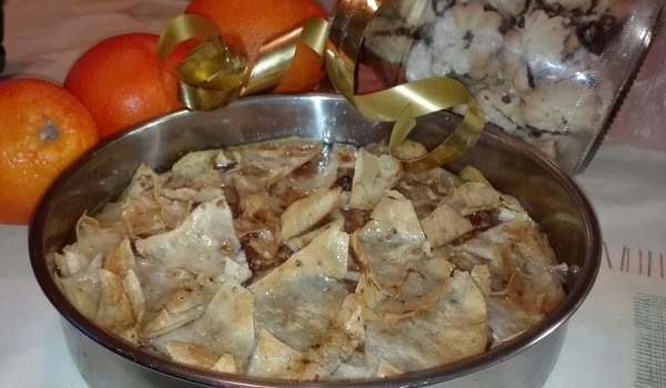 Новогодишна баклава с портокал