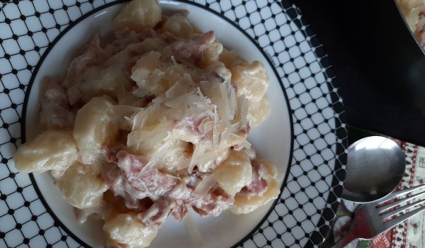 Ньоки Карбонара