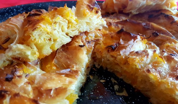 Обикновена тиквена баница