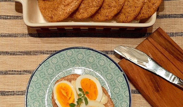 Облачен кето хляб (Oopsie bread)