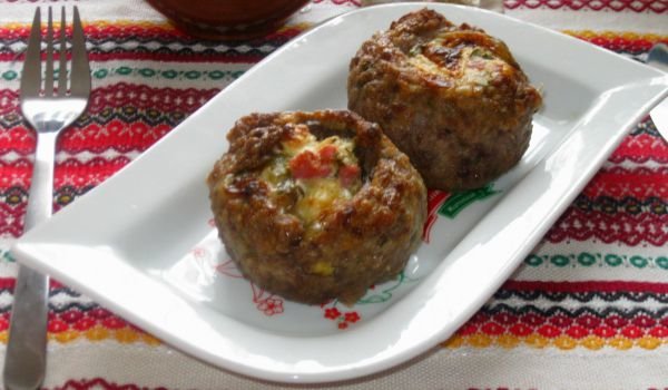 Облечени гъби с вкусен пълнеж