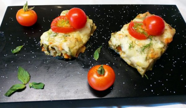 Огретен от настъргани тиквички