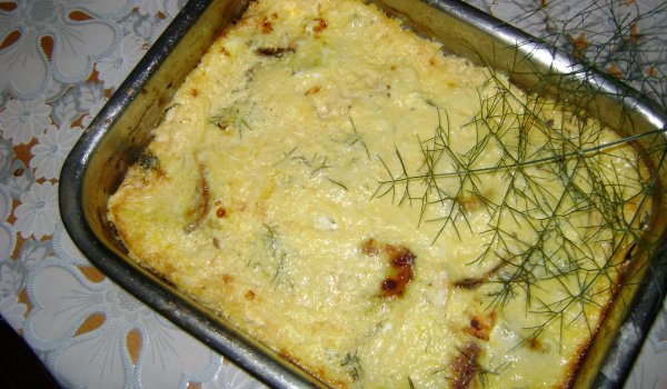 Огретен с Тиквички и Кисело Мляко