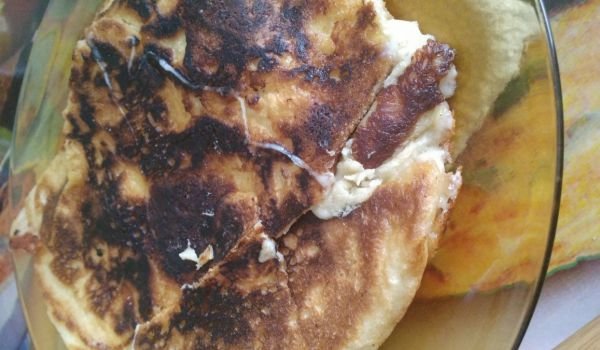 Омлет с бира и кашкавал