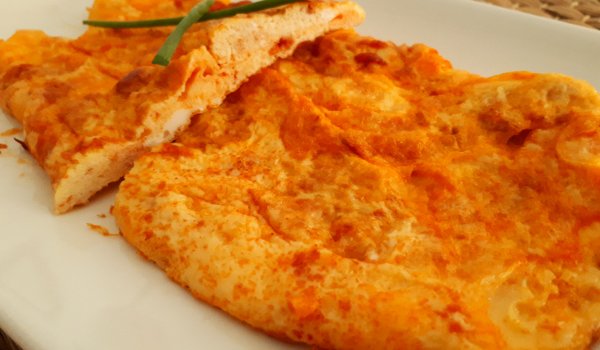 Омлет с чоризо (tortilla de sobrasada)