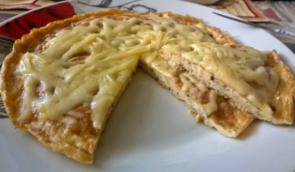 Омлет с овесени ядки и кашкавал