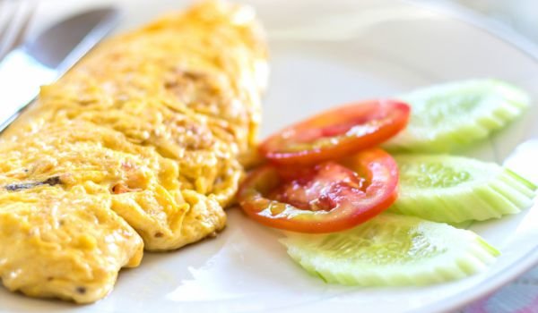 Омлет със смляно месо