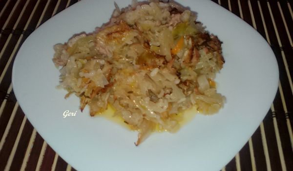 Ориз с кайма и кисело зеле
