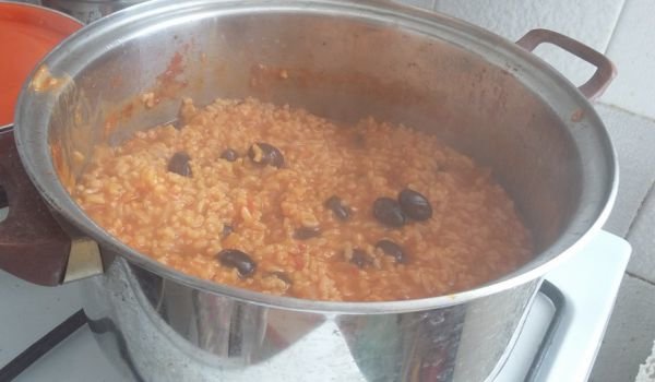 Ориз с маслинки по гръцки