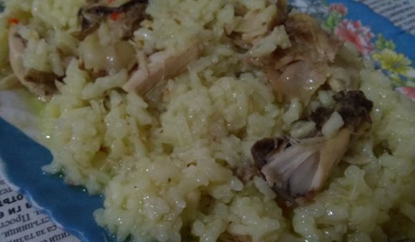 Ориз с пилешко и моркови