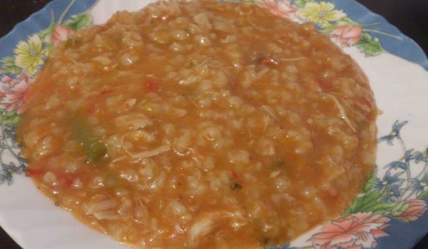 Ориз с пилешко месо по моя си рецепта
