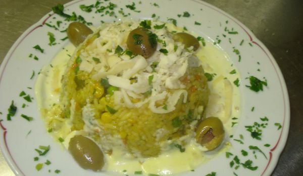 Ориз със сирене и кашкавал