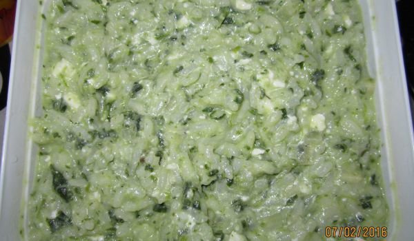 Ориз със сирене на фурна