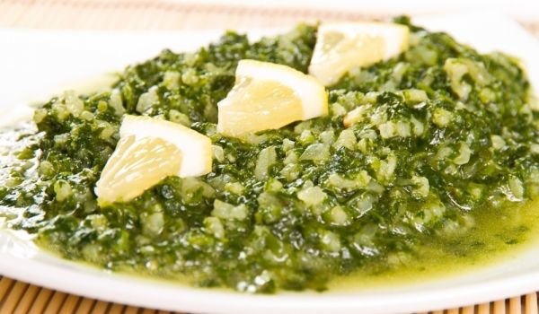 Ориз със спанак