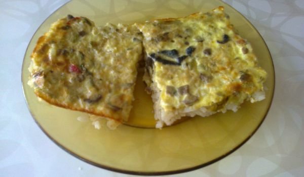 Ориз със заливка на фурна