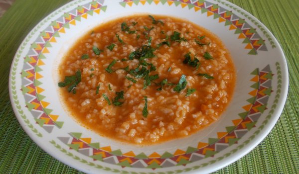 Ориз със зеленчуци за деца