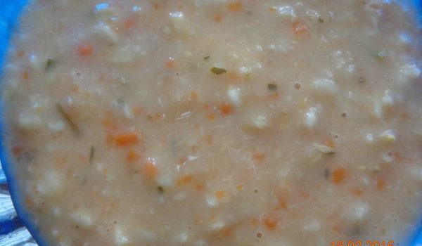 Овесена каша с риба