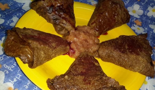 Палачинки без яйца и мляко и с три вида брашно