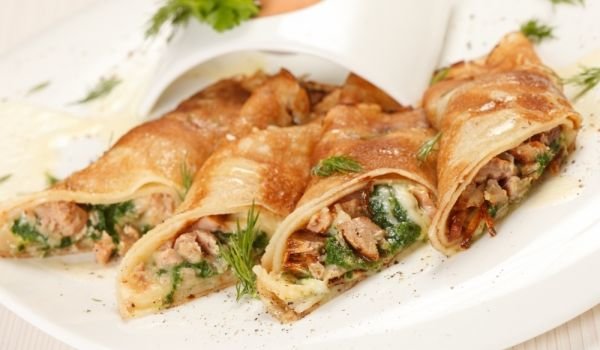 Палачинки от месо и зеленчуци