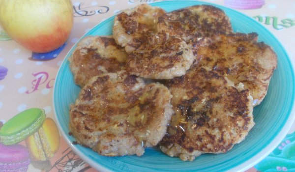 Палачинки с ябълка и без брашно