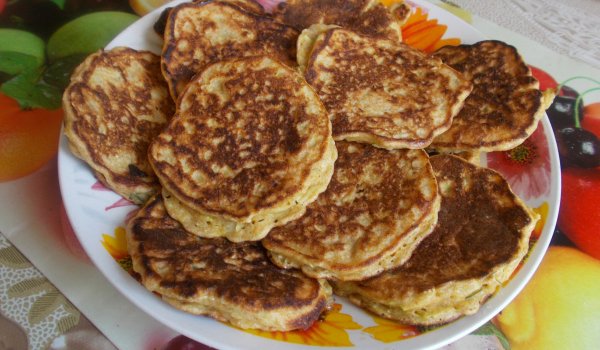 Палачинки с лимец и тиквички