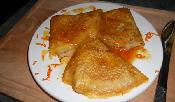 Палачинки Сюзет - Crepes Suzette