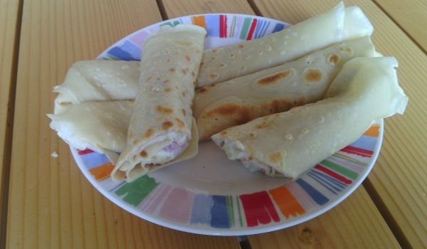 Палачинки със солен пълнеж