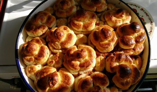 Памук погача с течен шоколад