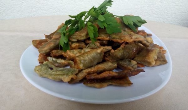 Паниран зелен боб