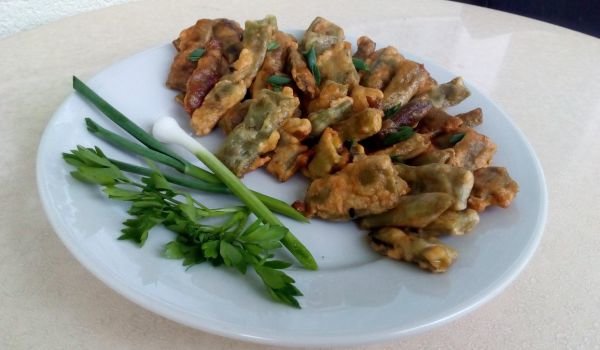 Паниран зелен фасул