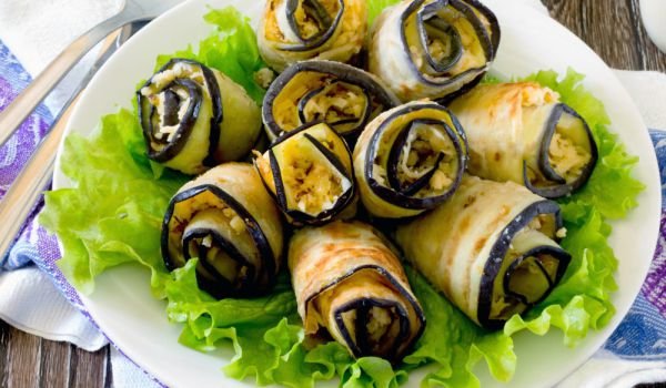 Панирани патладжани със сирене