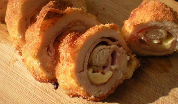 Панирани пилешки рулца