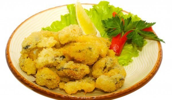 Панирани пилешки сърца