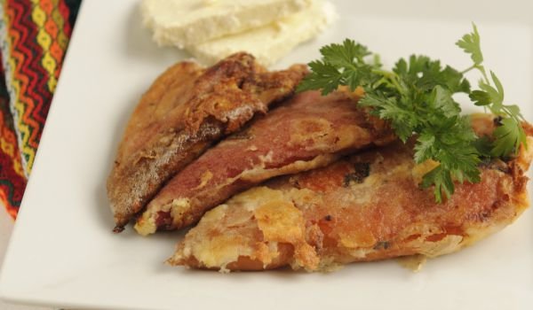 Панирани пълнени чушки