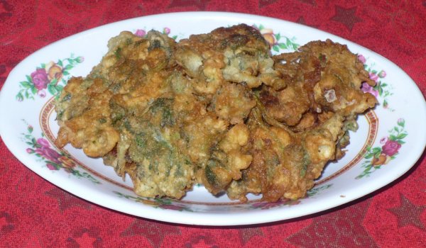 Панирани връхчета коприва