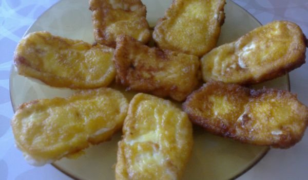 Панирано козе сирене