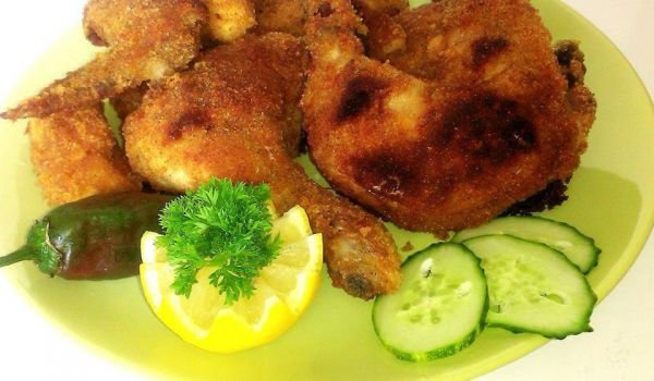 Панирано месо от петле